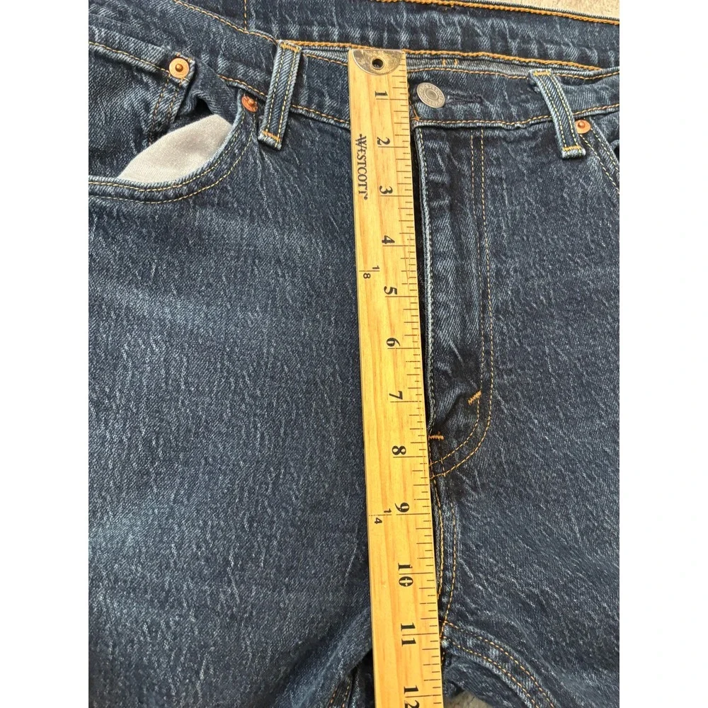 Levis 559 Relaxed Straight Jeans Mens 36x34 Dark Wash Blue Denim Pants